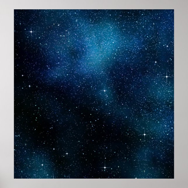 Poster de l'espace profond 1 (Devant)