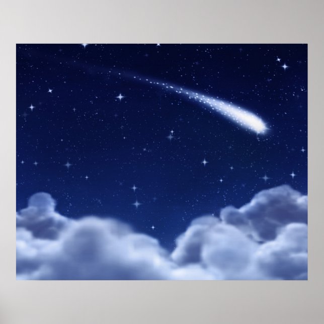 Poster de l'étoile au-dessus des nuages - Horizont (Devant)