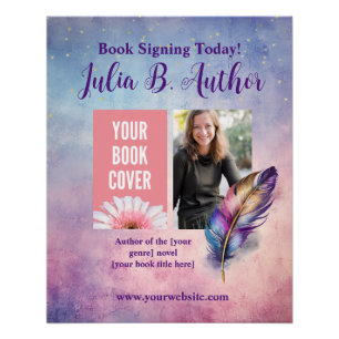 Poster de l'événement de signature du livre Whimsi