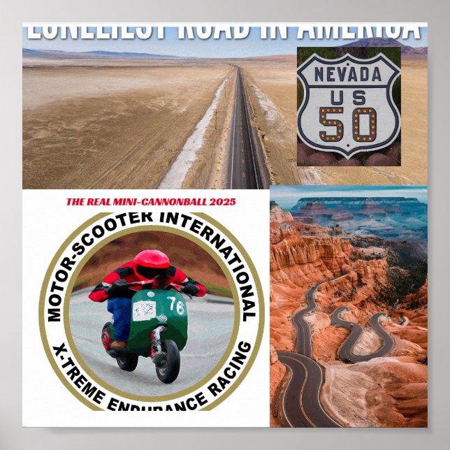 POSTER DE L'ÉVÉNEMENT MINI-CANNONBALL MSILSF 2025 (Devant)