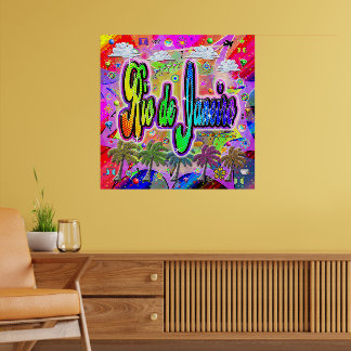 Poster de l'Express de Rio de Janeiro Vista