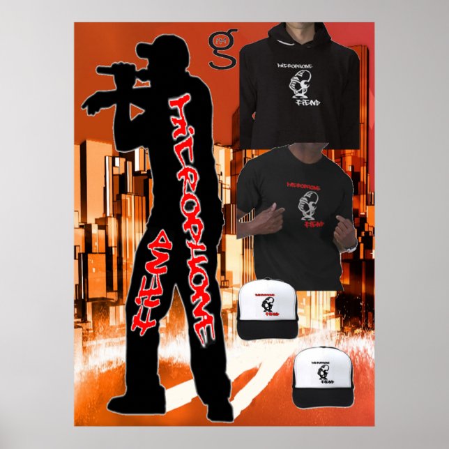 Poster de l'Hip hop du micro (Devant)