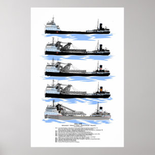 Poster de l'histoire des mannequins du lac Freight