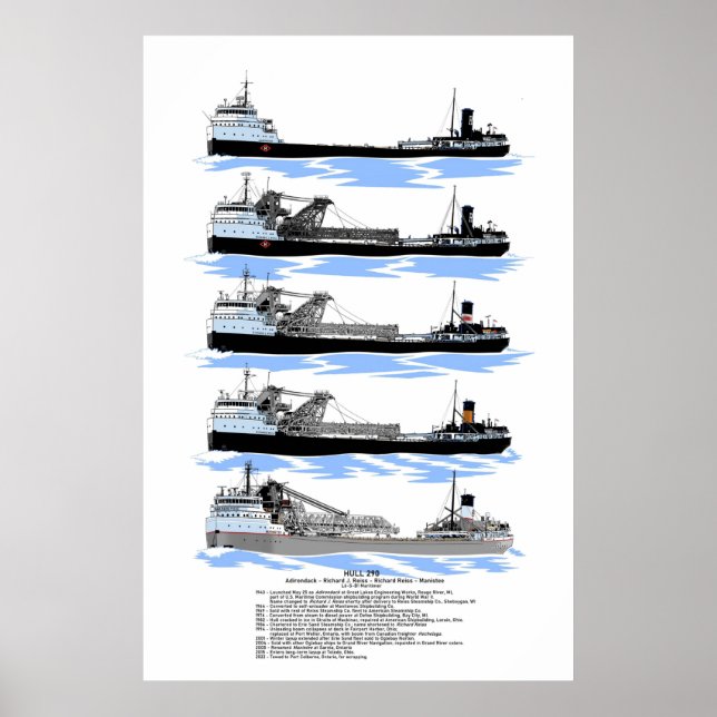 Poster de l'histoire des mannequins du lac Freight (Devant)