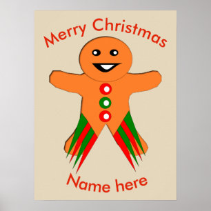 Poster de l'homme de Noël