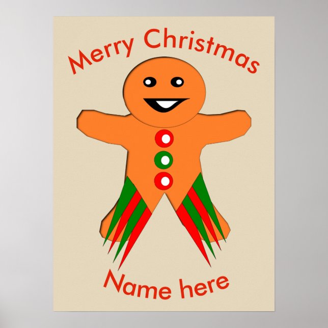 Poster de l'homme de Noël (Devant)