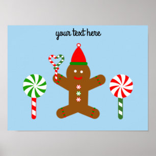 Poster de l'homme en pain d'épices #1