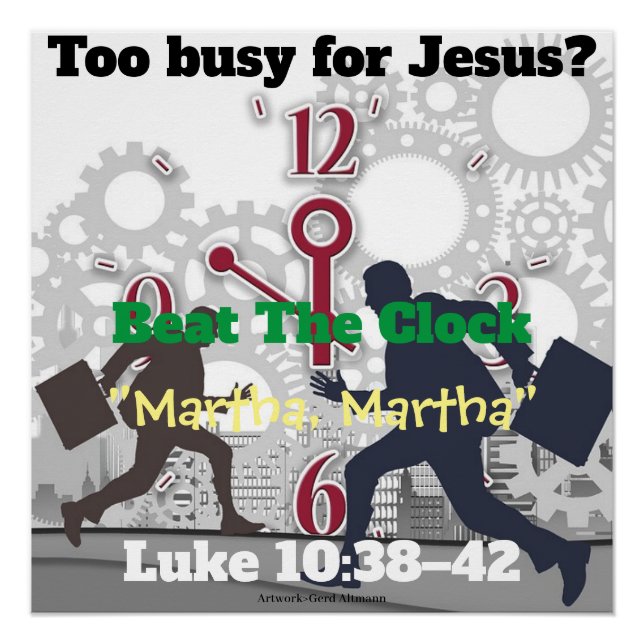 Poster de l'horloge (Devant)