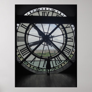 Poster de l'horloge du Musée d'Orsay Imprimer