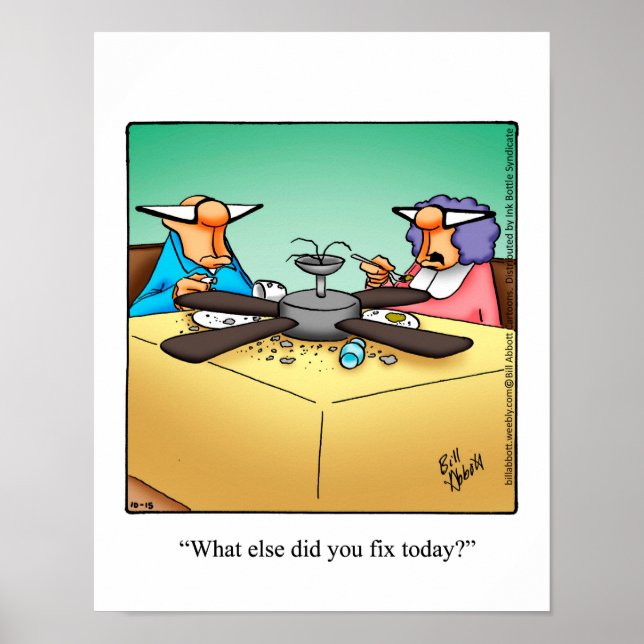 Poster de l'Humour de réparation do-it-yourself do (Devant)