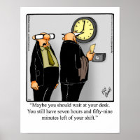 Poster de l'Humour de retraite amusant