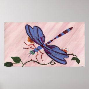 Poster de libellules