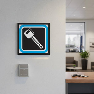 Poster de l'icône clé