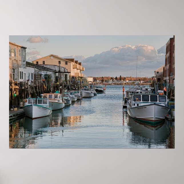Poster de liège le long des quais (Devant)