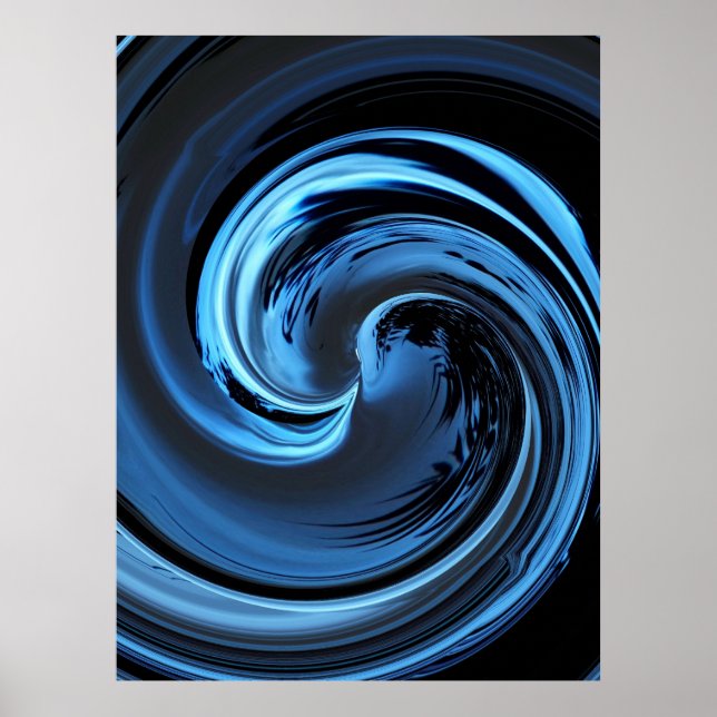 Poster de l'île bleue (Devant)
