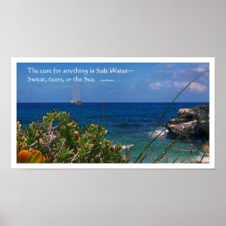Poster de l'île de Cure Water Salt