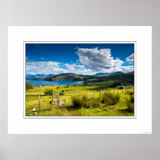 Poster de l'île de Skye en Écosse