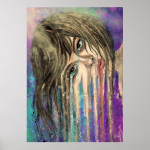 Poster de l'Imaginaire de la femme fondue - Peintu