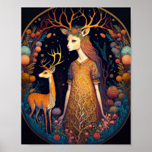 Poster de l'Imaginaire Deer Lady