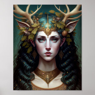 Poster de l'Imaginaire Deer Lady