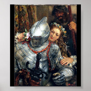 Poster de l'Imaginaire héroïque en encre et fer