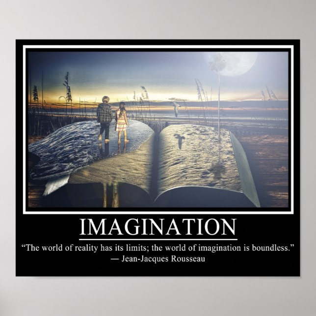 Poster de l'imagination (Devant)