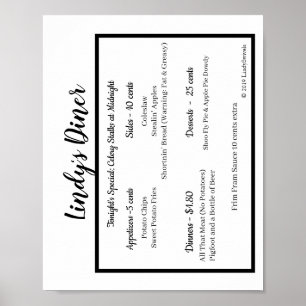 Poster de Lindy's Diner