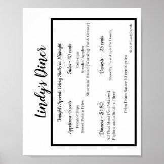 Poster de Lindy's Diner