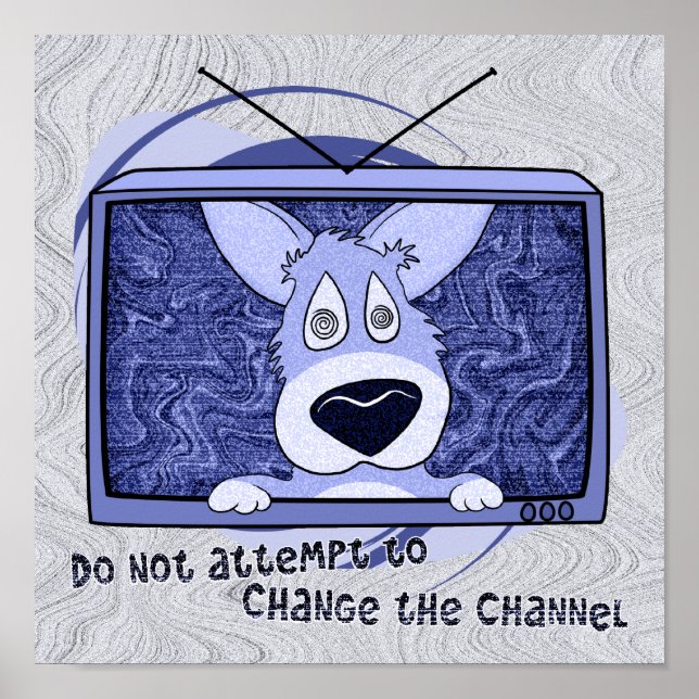 Poster de l'Invasion Télévision Corgi (Devant)