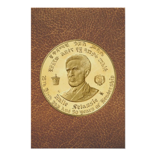 Poster de Lion of Judah Jah Rastafari Reggae Roots (Devant)