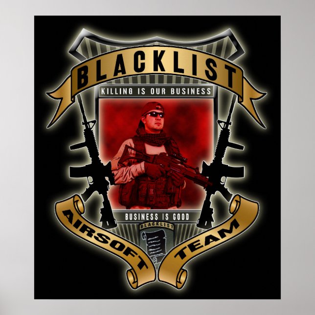 Poster de liste noire (Devant)