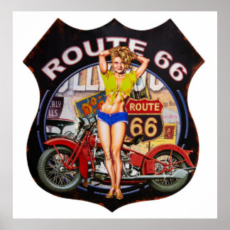 Poster de l'itinéraire 66