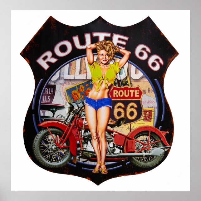 Poster de l'itinéraire 66 (Devant)