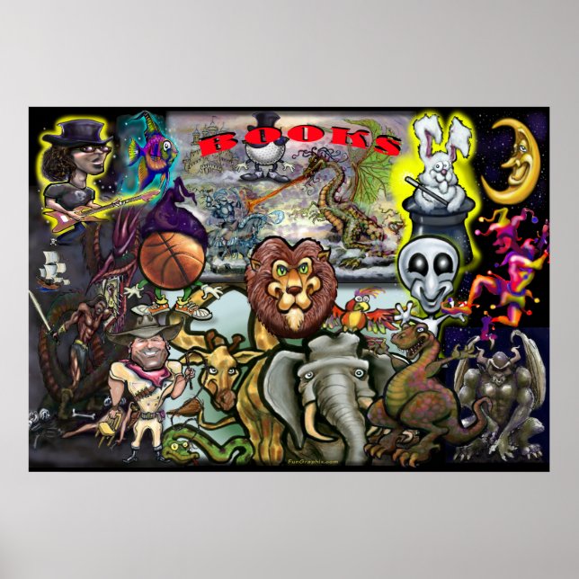 Poster de livres (Devant)