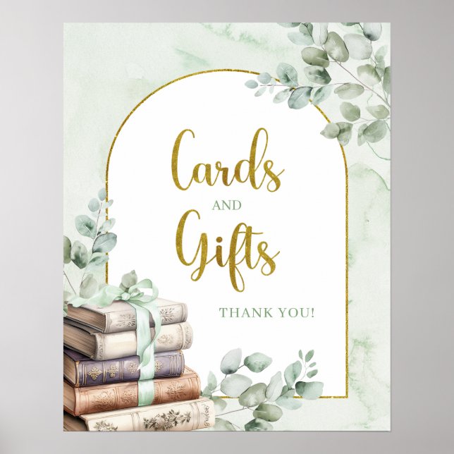 Poster de livres de livres de livres de verdure (Devant)