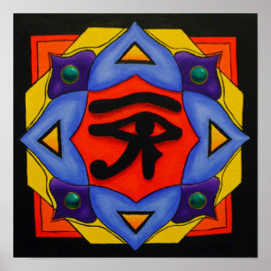 Poster de l'oeil de Horus