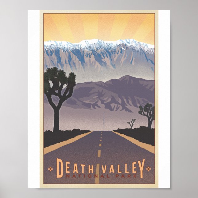 Poster de l'oeuvre d'art de Death Valley National  (Devant)