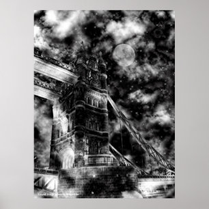 Poster de London Bridge Dark Remix