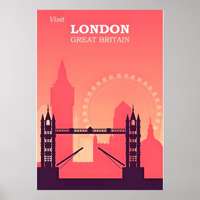 Poster de Londres Travel (Devant)