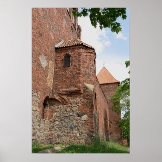 Poster de l'Ordre Teutonique Château Neidenburg