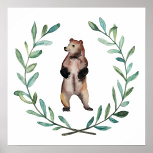 Poster de l'ours et de la couronne