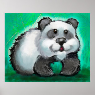 Poster de l'ours Panda