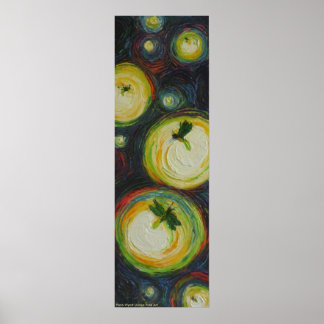 Poster de lucioles à Night Fine Art