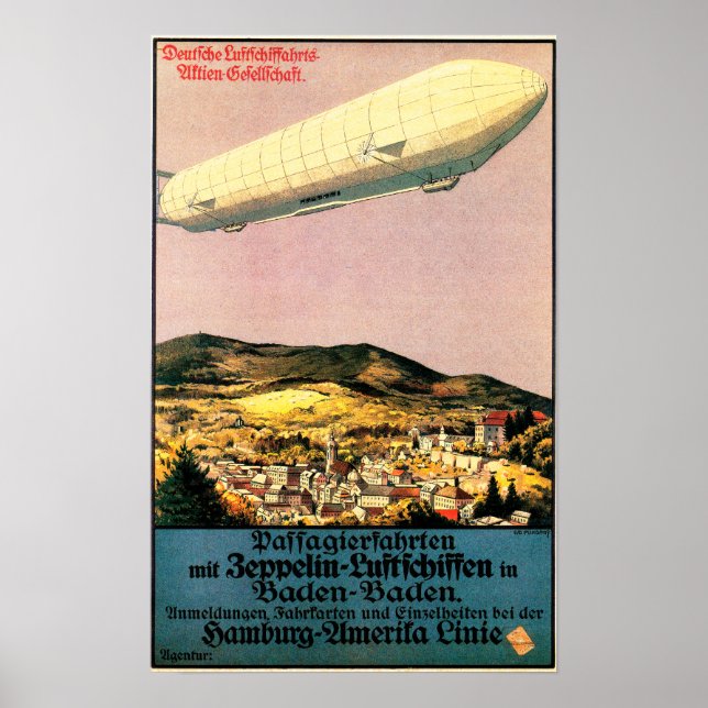 Poster de Luftschiff Zeppelin (Devant)
