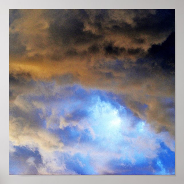 Poster de lumière divine (Devant)