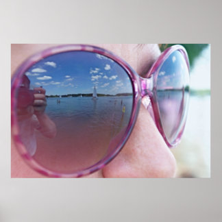 Poster de lunettes de soleil