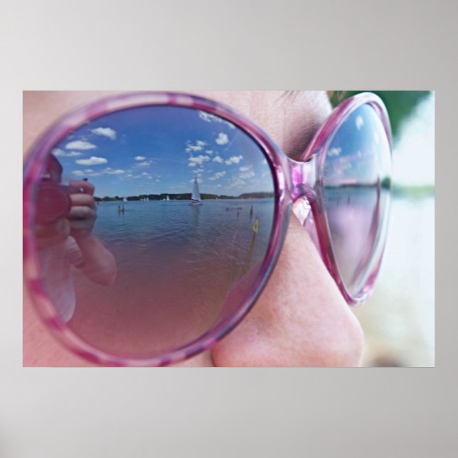Poster de lunettes de soleil (Devant)
