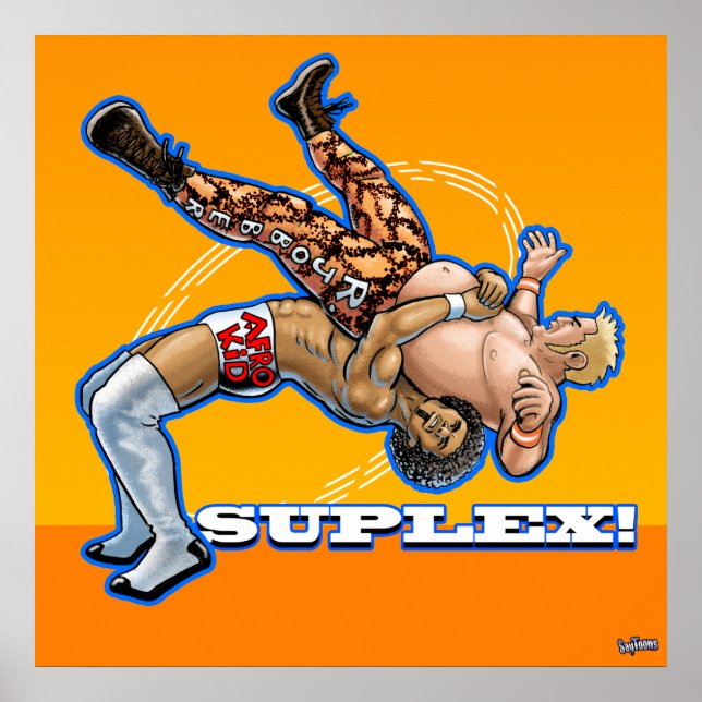 Poster de lutte pro Suplex ! (Devant)