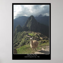 Poster de Machu Picchu (Sept Merveilles du Monde)