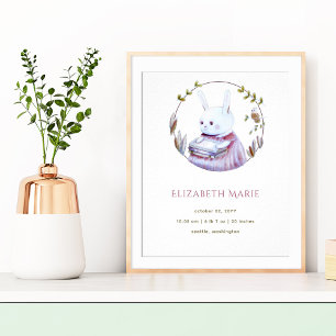 Poster de Magic Woodland Books Bunny Girl Birth St